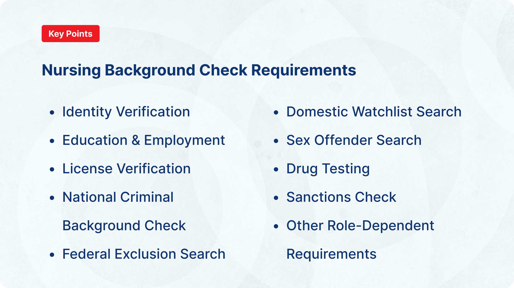 Nursing Background Check Requirements What You Need to Know